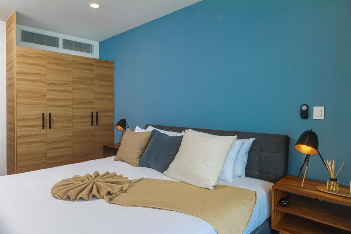Itb Luxury Apartment On The Beach Near To 5Th Ave Плая-дель-Кармен Экстерьер фото