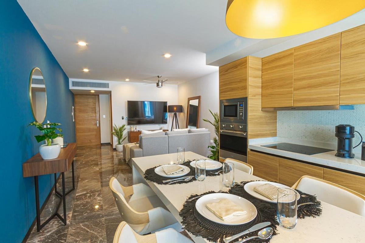 Itb Luxury Apartment On The Beach Near To 5Th Ave Плая-дель-Кармен Экстерьер фото
